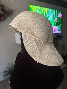 ☀️Style & Co Packable Paper Framer Hat ☀️ MSRP $38 Size O/S☀️BRAND NEW WITH TAGS